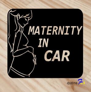 MATERNITY IN CAR01 ステッカー 全28色 #mFUMI