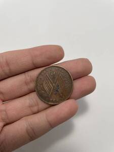 中国古錢 中華民國 河南省造 十文 銅貨 銅錢 古美術品 硬貨 D:2.84cm 7g