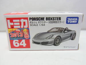 トミカ 64 PORSCHE BOXSTER (初回特別カラー）ポルシェ ボクスター