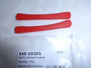 ★ オークリー カタリスト 用 イヤーソック Earsocks 新品 CATALYST RED