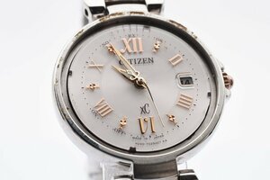 シチズン エコドライブ クロスシー ラウンド デイト H240-T019081 ソーラー レディース 腕時計 CITIZEN XC