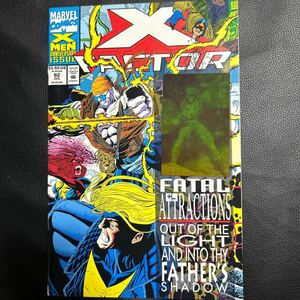 新品同様　カード付き　1993年　リーフ アメコミ　X-FACTOR 　X-ファクター　　#92 JULY MARVEL COMICS アメコミリーフ