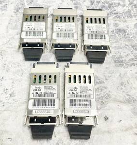 ★2191//【未使用】 CISCO WS-G5484 30-0759-02 1000BASE-SX Module モジュール 5個セット