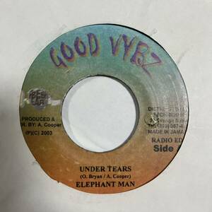 ELEPHANT MAN UNDER TEARS GOOD VYBZ REGGAE