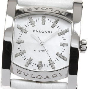 ブルガリ BVLGARI AA44S アショーマ デイト 自動巻き メンズ 保証書付き_826265