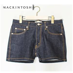 《MACKINTOSH マッキントッシュ》新品 定価20,900円 上質日本産 5ポケット デニムショートパンツ ゆったり 26(W80cm)A6074