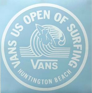 VANS US OPEN カッティングステッカー W150mm H150mm ヴァンズ