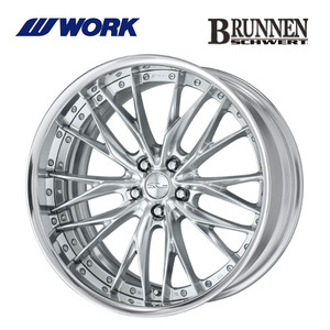 送料無料 ワーク SCHWERT BRUNNEN FULL REVERSE STANDARD Adisk 10.5J-21 +61～－11 5H-114.3 【4本セット 新品】