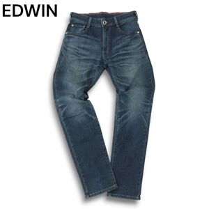 EDWIN エドウィン JMH32 ジャージーズ★ USED加工 ストレッチ デニム パンツ ジーンズ Sz.XS メンズ 日本製　A5B00239_1#R