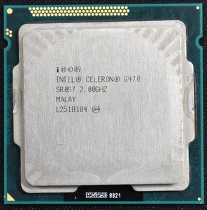 Intel Celeron G470 SR0S7 Socket 1155 (LGA1155) FSB800 Sandy Bridge (動作確認済 中古品) (管:SAC98