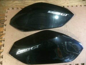 BMW C650GT シートカウル左右 46637725047A1 46637725048A1　ガンメタ系