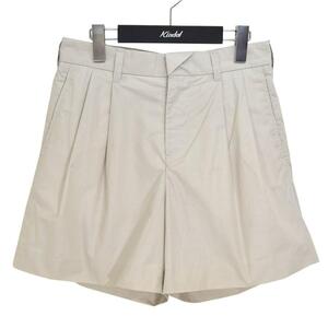 エヌティーエヌ NTN BETA 2TUCK SHORTS ツータック ショートパンツ 2023SS 23-US002005 ベージュ サイズ：1 商品番号:8066000229102