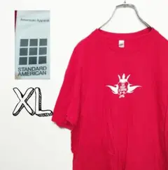 アメリカ製　USA古着　americanaparel　Tシャツ　半袖　XLサイズ