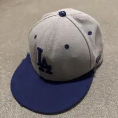 NEWERA LAロサンゼルスドジャース青グレーツートンベースボールキャップ