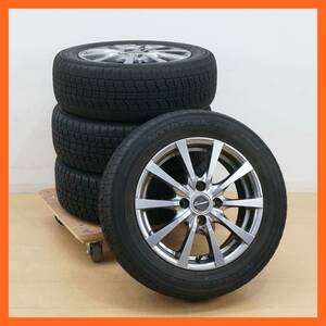 東ハ:【14インチ】タイヤ付ホイール4本セット HOT STUFF Exceeder 14×5.5J 4穴 / North Trek N2 175/65R14 32Q スタッドレス ★送料無料★