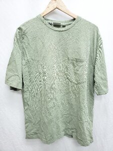 ◇ ⊂ GRAMICCI グラミチ 半袖 Tシャツ カットソー サイズL カーキ メンズ P