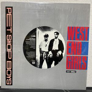 US盤 シュリンク付 美品 pet shop boys ペットショップボーイズ / west end girls cr729wr2403