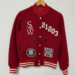 Supreme WTAPS Award Jacket Red S 09aw 2009年 赤 レッド ダブルタップス アワード ジャケット リバーシブルジャケット 初期 OLD Vintage