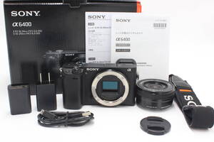 883ショット！SONY(ソニー) α6400 パワーズームレンズキット