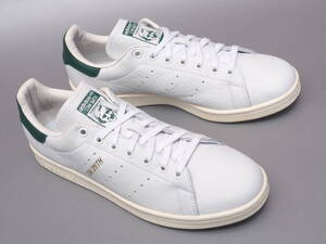 美品!! US 10 1/2・28.5㎝ 限定 17年製 adidas Originals スタンスミス 白ｘ緑 天然皮革 レザー