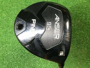 hvc-744 中古　ピン アンサー/PING ANSER 2012　ドライバー 9.5度　純正カーボン FLEX-S　※ウェイト欠け