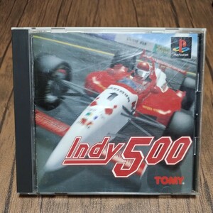 PlayStation プレイステーション プレステ PS1 PS ソフト 中古 インディ500 Indy500 レース トミー TOMY 管理z