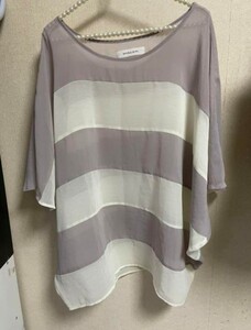 spiralgirl　シフォン　シースルートップス　スパイラルガール