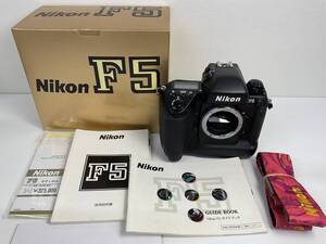 Nikon ニコン F5 フィルム一眼レフカメラ ボディ 通電確認済 元箱付属付 【10348】60