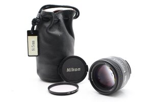 【ト石】 Nikon ニコン レンズ AF NIKKOR 85mm 1：1.8D ソフトケース付き CA713EWH21