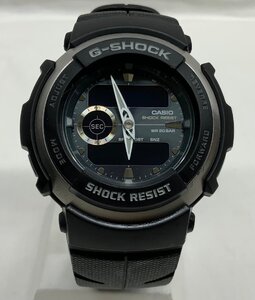 【動作未確認】CASIO カシオ G-SHOCK G-300 デジタル 腕時計 ブラック 20BAR メンズ 電池交換無し