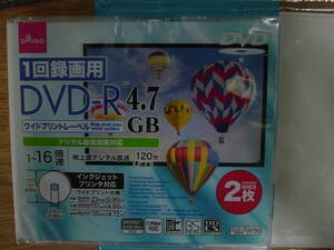 ダイソー 映像DVD-R 4.7G 2枚 1-16倍速＋ シールズ　SEALS CL18 19 20 21つき チア