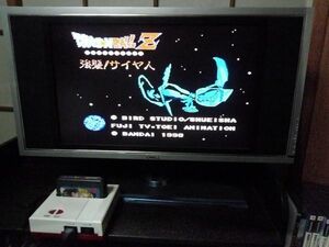 ファミコン　カセット　ソフト　ファミコン ドラゴンボールZ　強襲サイヤ人　ファミリーコンピューター　family computer　中古