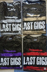 ●氷室京介(BOOWY)●LAST GIGS●ご当地Tシャツ(M)全4種 ●大阪 名古屋 福岡 東京●新品●送料無料