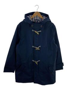 LANDS END◆コットンダッフルコート/XL/コットン/ネイビー//