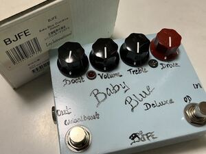 ★★★ BJFE Baby Blue Overdrive Deluxe / 伝説のオーバードライブ ファズペダル +ブースター / 希少 名機 中古