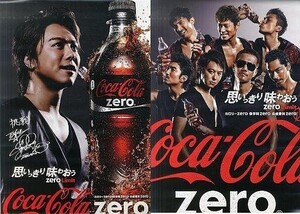 中古ポスター（男性） [単品] Zero Limit A3ミニポスター TAKAHIRO(EXILE) 「コカ・コーラ