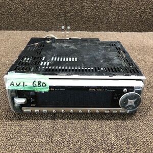 AV1-680 激安 カーステレオ Carrozzeria Pioneer MEH-P9000 TDMD001703JP MDプレーヤー FM/AM オーディオ 通電未確認 ジャンク