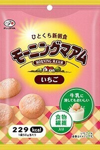 不二家 モーニングマアム いちご 50g×10袋