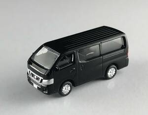 ◆カーコレクション【 日産 NV350 キャラバン(黒)】 TOMYTEC Nゲージ用 1/150スケール