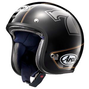 Arai　ジェットヘルメット　CLASSIC　MOD　クラシックモッド　CAFE RACER　カフェレーサー ブラック　XL　61-62ｃｍ