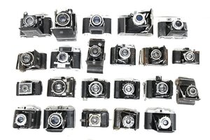 【同梱不可】蛇腹カメラ ジャンク 22点まとめ Zeiss Ikon Olympus 小西六 Kodak Agfa他【同梱不可】 20810597