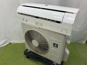 SHARP シャープ J-TDシリーズ エアコン おもに6畳用 7畳～9畳 2.2kW プラズマクラスター 内部清浄 AY-J22TD 2019年製 d11144N