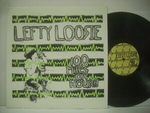 ■ LP 　LEFTY LOOSIE レフティ・ルージー / 100 MILES AN HOUR 100マイルズ・アン・アワー US盤 REPULSION RECORDS REP-003 ◇r60221