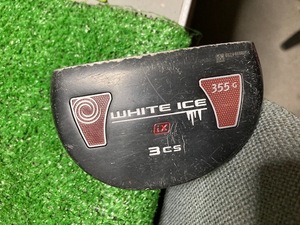 全国送料無料　中古パター センターシャフト　オデッセイ　WHITE ICE iX 3CS 純正スチール32.75インチ　グリップ無し　Ｙ3023