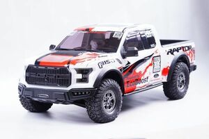 TRACTION HOBBY　トラクションホビー製 F150ラプター 【白】F-150（フォード）【RTRキット】