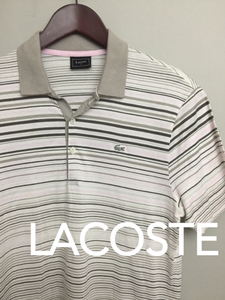 ♪□ ラコステLACOSTE 半袖シャツ 男性メンズ 追跡有送料290円～