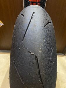 中古MCタイヤ 2023年製造 DUNLOP SPORTMAX α-13SP 150/60R17 ダンロップ スポーツマックス 150 60 17 3523 A3467