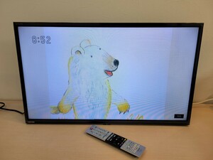 ☆大阪発 直接引取り可 スタンド欠品 東芝 REGZA 32V34 液晶テレビ 2022年製 ネット動画対応 TOSHIBA　レグザ