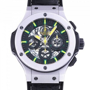 ウブロ HUBLOT ビッグバン アエロバン ニーマイヤー 世界104本限定 311.AI.1149.HR.NIE11 ブラック文字盤 中古 腕時計 メンズ