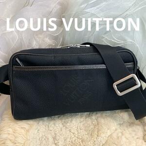 LOUIS VUITTON ダミエジェアン アクロバット ベルトバッグ 黒